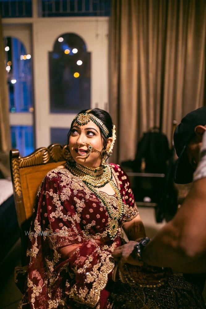 Photo From Jyoshita Bhasin - A tradition red bride! - By Makeup by Reva 