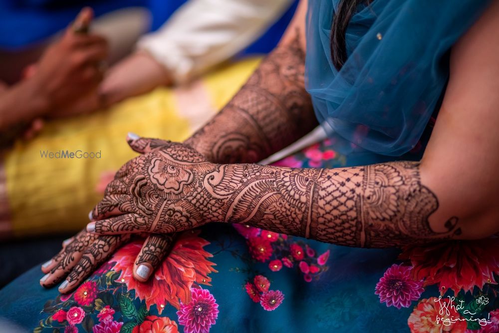 Photo From Sakshi & Prateek - Mehndi  - By What a beginning