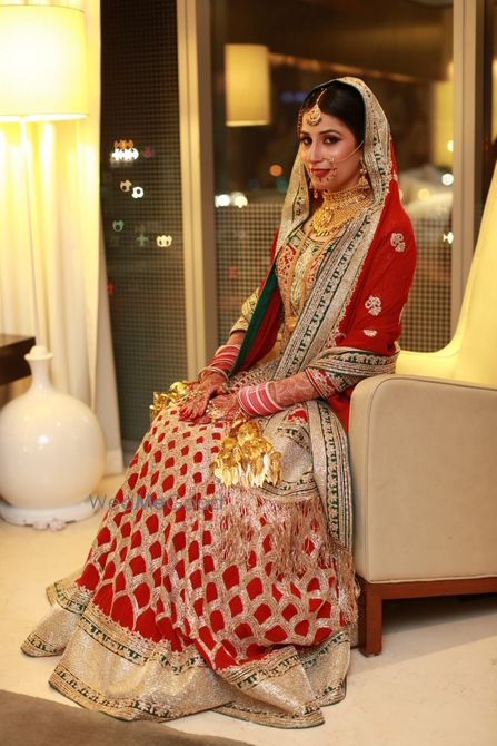 Photo of red lehenga