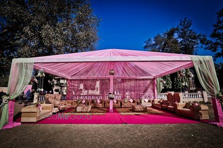 Photo of morning wedding decor