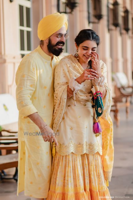 Photo of Happy bright couple shot