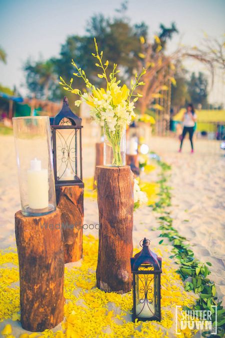 Photo of Beach wedding decor