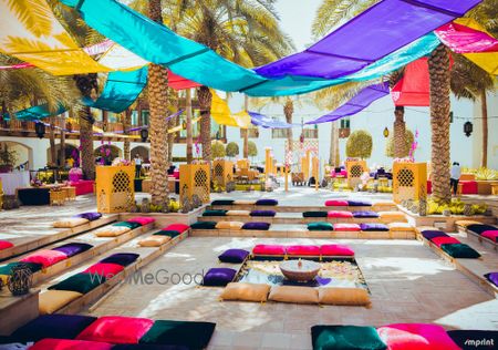 Photo of Moroccan themed mehendi