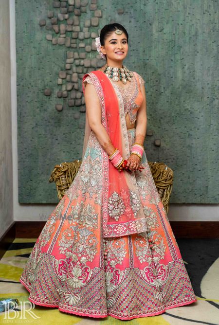 Photo of Offbeat bridal lehenga by ecru