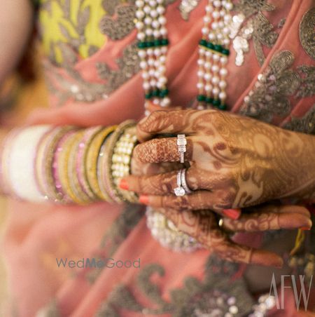 Photo of bridal details