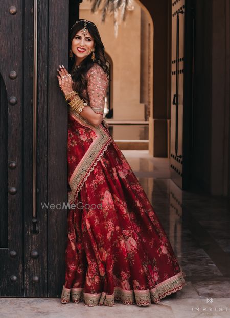 Photo of Light bridal lehenga