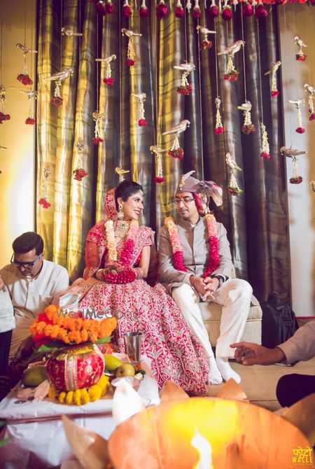 Photo of Birds in mandap decor idea