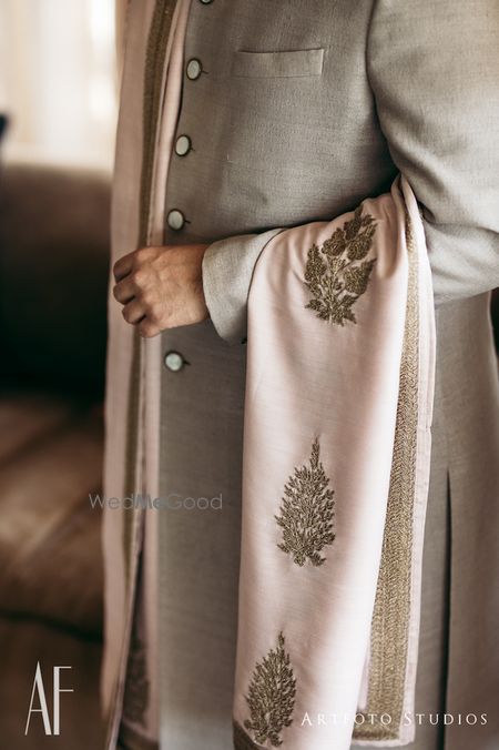 Photo of Groom stole with embroidery