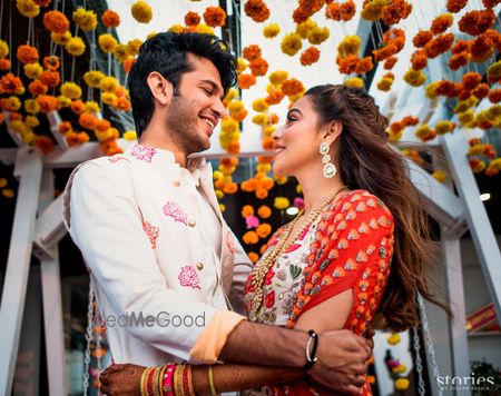 Photo of Romantic couple shot on mehendi