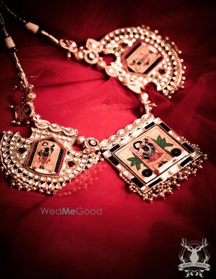 Photo of meenakari jewellery mughal necklace