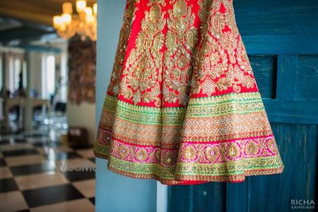 Photo of Red lehenga by Ram Kishan Sarees Chandni Chowk