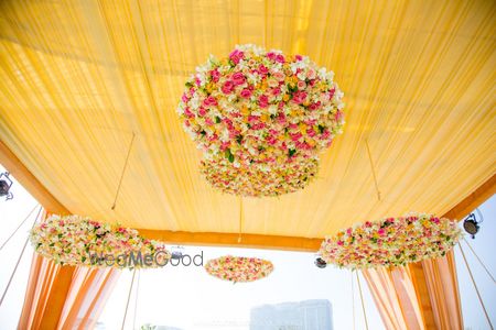 Photo of Floral hanging decor chandeliers