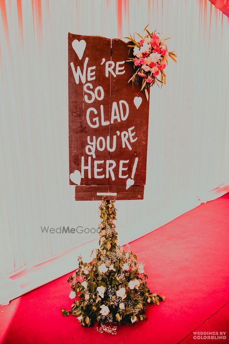 Wedding Decor Photo wooden signage