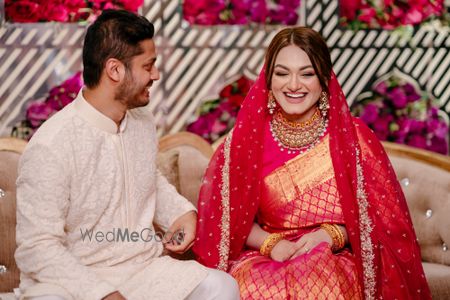 Photo of Simple muslim bridal look