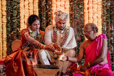 Photo of Celebrity south indian wedding