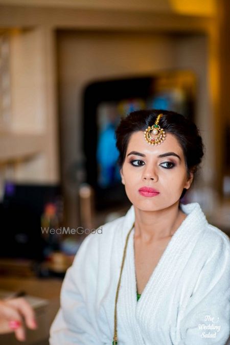 Photo of bridal makeup