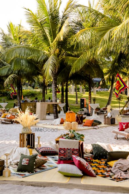 Photo of Unique and tribal themed mehendi decor