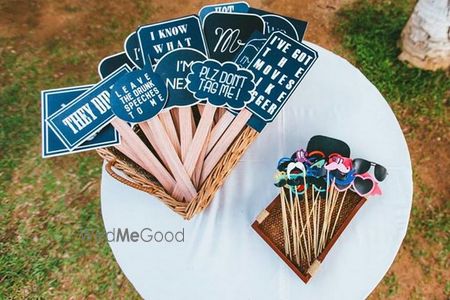 Photo of photobooth props