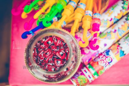 Photo of Vintage candy as mehendi favours