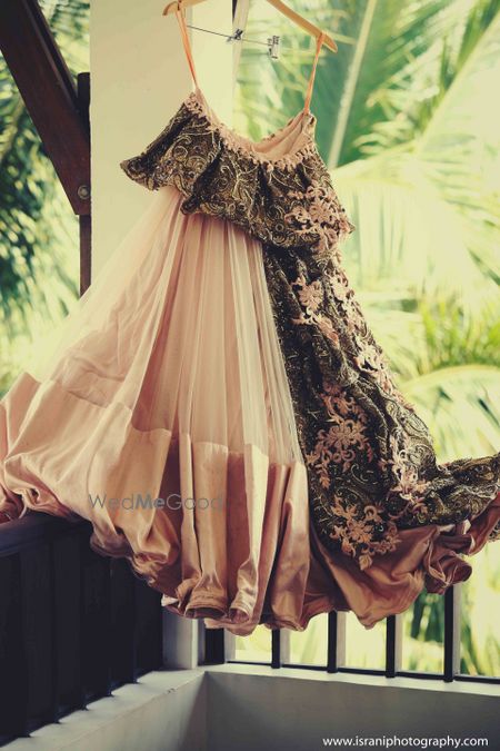 Photo of fluffy lehenga