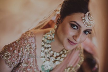 Photo of Unique bridal portrait and jewellery