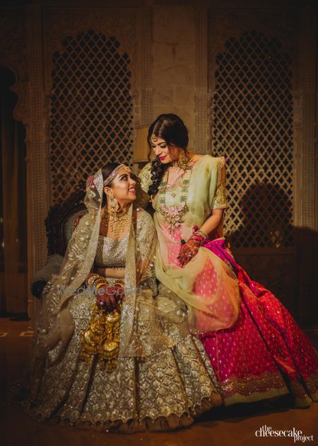 Photo of Bridal portrait with mother