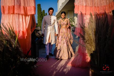 Photo of Bride & groom on wedding day