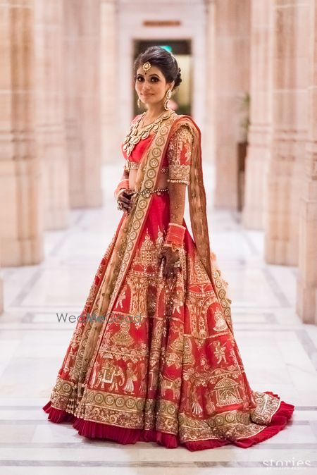 Photo of Manish malhotra bridal lehenga customised