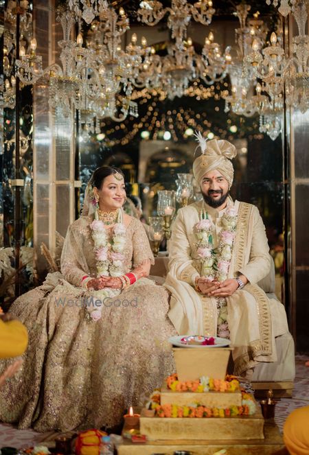 Photo of couple on their wedding day