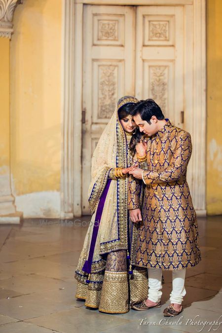 Photo of regal couple portraits