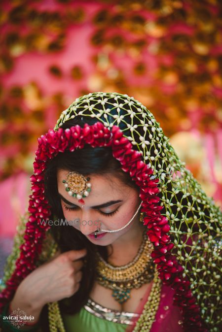 Photo of unique flower jewellery