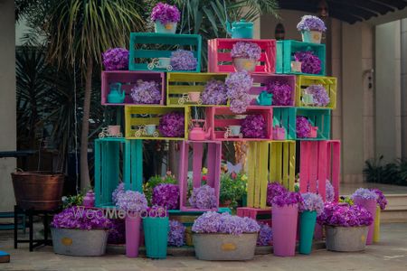 Photo of Beautiful DIY decor with carton boxes for mehendi