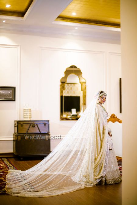 Photo of Lehenga with a trail