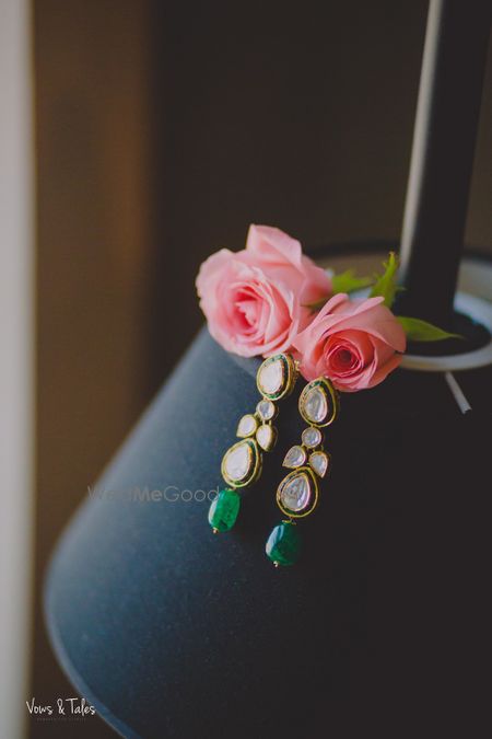 Photo of Jewellery photography bridal earrings