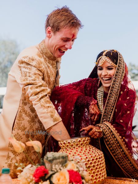 Photo of Wedding day couple shot