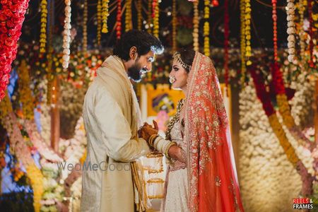 Photo of Rana Daggubatti & his wife Miheeka on their wedding