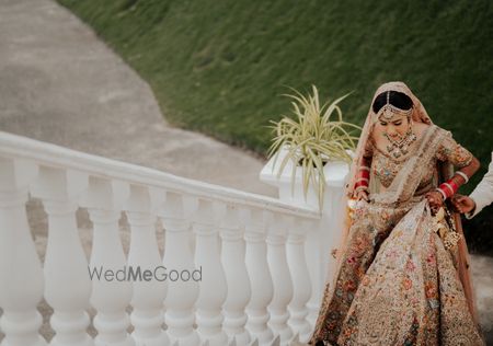 Photo of Unique bridal lehenga