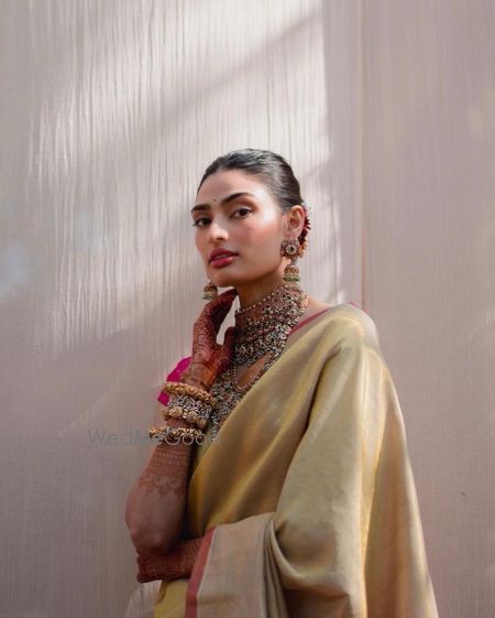 Photo of Athiya Shetty's Muhuratam Look