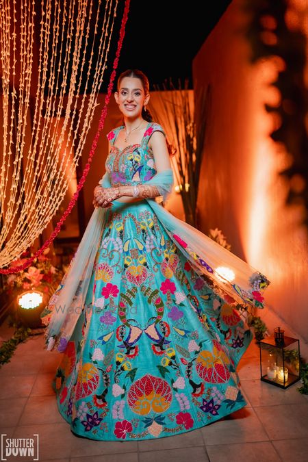 Photo of Aisha rao lehenga for mehendi