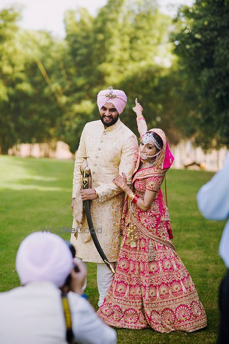 Photo of bridal lehenga