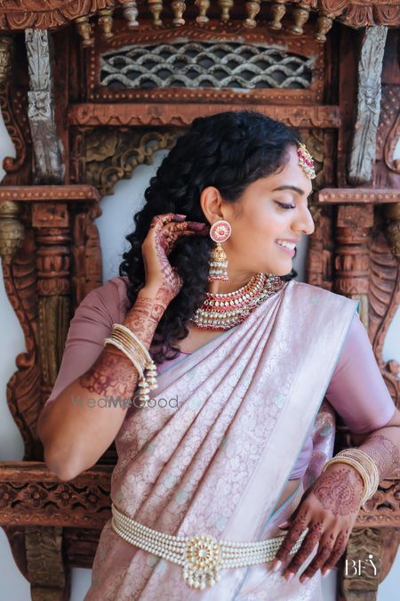 Photo of south indian bridal look