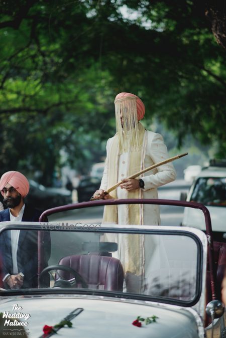 Photo of sikh groom in sherwani