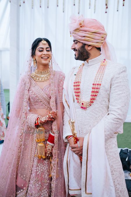 Photo of Candid couple portrait.