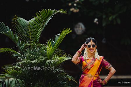 Photo of Candid bridal portrait