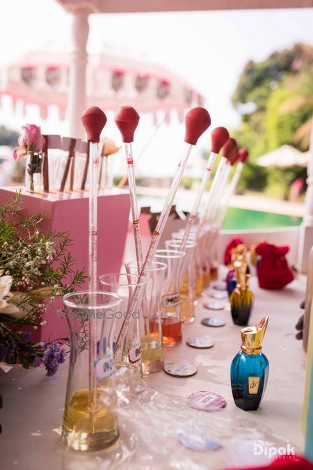 Photo of perfume making stall