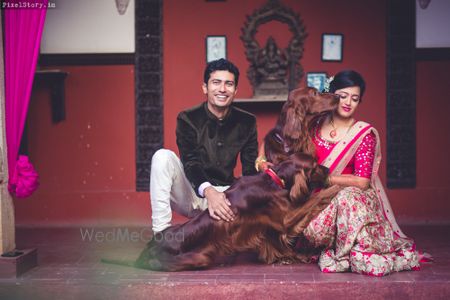 Wedding Photoshoot & Poses Photo doggy photos