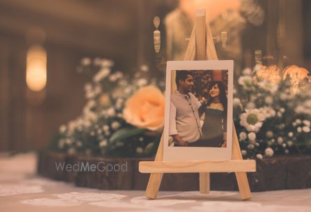 Photo of Personalised centrepiece for engagement decor ideas