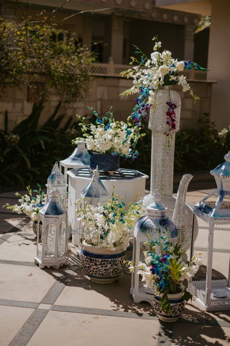 Photo of Moroccan themed decor for mehendi.