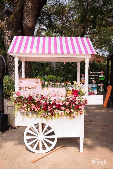 Photo of perfume making stall