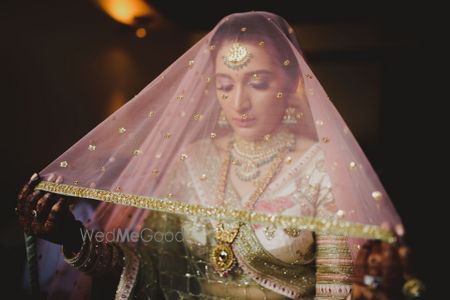 Photo of A beautiful veil shot